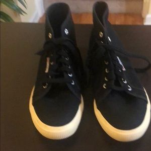 Superfa high top sneakers.
